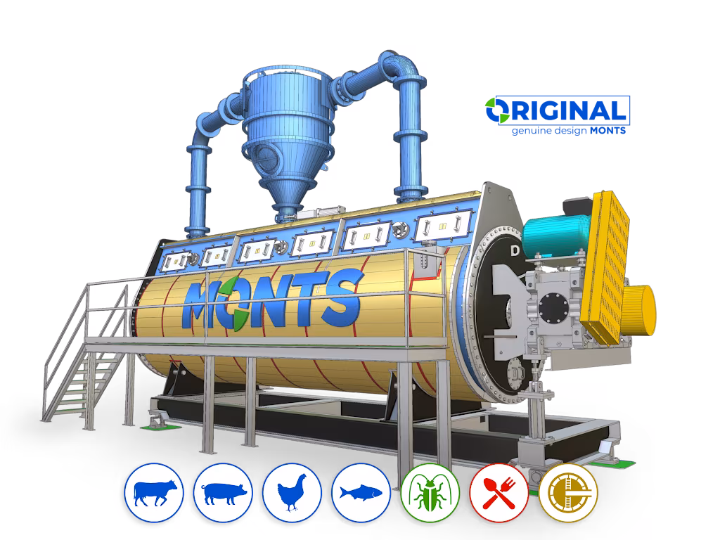 MONTS CONTINUOUS DISC DRYER
